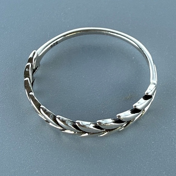Sterling Silver Braided Ring - Picture 9 of 10